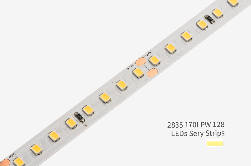 2835 170LPW 128 LEDs Sery Strips